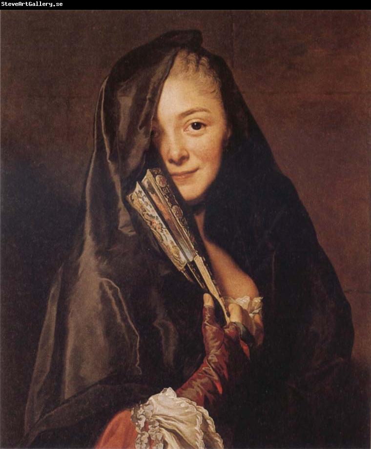 Alexander Roslin Woman with a Veil:Marie Suzanne Roslin